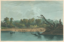 Load image into Gallery viewer, Bodmer, Karl.  “Punka Indians Encamped on the Banks of the Missouri.”