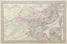 Load image into Gallery viewer, Mitchell, S.A. Jr. "Plan of Boston."