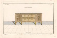Load image into Gallery viewer, Boucher, Juste-François Plate 1. “Commode à la Dauphine”