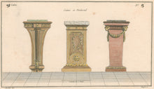 Load image into Gallery viewer, Boucher, Juste-François Plate 3(b).  “Gaines et Piedestal”