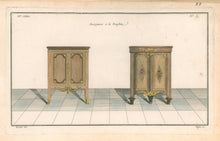 Load image into Gallery viewer, Boucher, Juste-François Plate 5.  “Encoignures à la Dauphine”