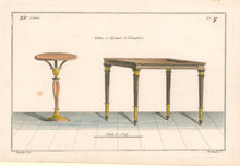 Load image into Gallery viewer, Boucher, Juste-François Plate 5(b).  “Tables à déjeuner à L’Angloise”
