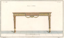Load image into Gallery viewer, Boucher, Juste-François Plate 65.  “Bureau à l’Italienne”