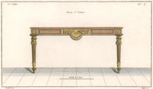 Load image into Gallery viewer, Boucher, Juste-François Plate 6.  “Bureau à l’antique”