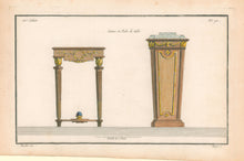 Load image into Gallery viewer, Boucher, Juste-François Plate 72. “Gaines et Pieds de table”