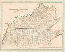 Load image into Gallery viewer, Bradford, Thomas G.  “Tennessee & Kentucky"
