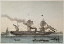Load image into Gallery viewer, Le Breton, Louis "Le Péreire, Compagnie Générale Transatlantique. Ligne du Havre a New-York."