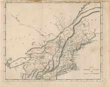 Load image into Gallery viewer, Brookes, R. "The Eastern States with Part of Canada"