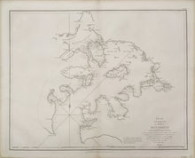 Load image into Gallery viewer, La Pérouse, Jean-François Galaup de "Plan of the Entrance of the Port of Bucarelli on the North West Coast of America, ..."