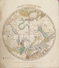 Load image into Gallery viewer, Burritt, Elijah H. “The Constellations for each Month of the Year (South Pole).” Pl. VII.
