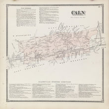 Load image into Gallery viewer, Witmer, A.R.  "Caln.” From "Atlas of Chester County"
