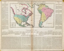 Load image into Gallery viewer, Finlayson, J. "Geographical, Statistical, and Historical Map of America."