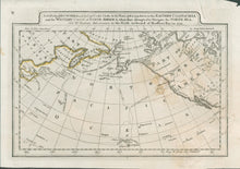 Load image into Gallery viewer, Carey, Mathew “A Map of the Discoveries made by Captn.s Cook & Clerke in the Years 1778 & 1779 between the Eastern Coast of Asia and the Western Coast of North America . . .” (1814)