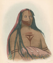 Load image into Gallery viewer, Catlin, George  "Mah-to-toh-pa. (The four Bears) 2nd Chief of the Mandans."