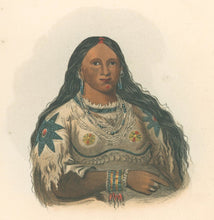 Load image into Gallery viewer, Catlin, George  "Mi-neek-ee-sunk-te-ka. The Mink. A Mandan Girl."