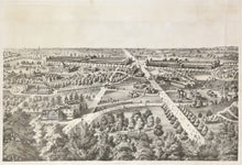 Load image into Gallery viewer, Bourquin, Frederick (after) "Birds Eye View of the Centennial Buildings and Grounds"