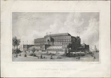 Load image into Gallery viewer, Schwartzmann & Pohl "Horticultural Hall International Exhibition, 1876. Fairmount Park, Philadelphia"