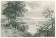 Load image into Gallery viewer, Chapman, John G. "Weehawken, From the Elysian Fields, Hoboken."