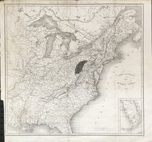 Load image into Gallery viewer, Chevalier, Michel  “Carte Générale des Estats-Unis 1840"