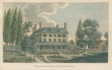 Load image into Gallery viewer, Unattributed. “Clermont Seminary, near Philadelphia.”