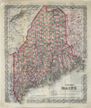 Load image into Gallery viewer, Colton, G.W & C.B. "Colton's Maine"