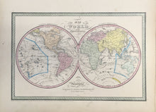 Load image into Gallery viewer, Young, J.H. "A New Map of the World on the Globular Projection"