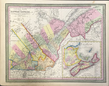 Load image into Gallery viewer, Mitchell, S. Augustus "Canada East, Formerly Lower Canada"