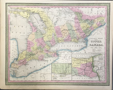 Load image into Gallery viewer, Mitchell, S. Augustus "Canada West, Formerly Upper Canada"