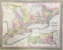Load image into Gallery viewer, Mitchell, S. Augustus "Canada West, Formerly Upper Canada"