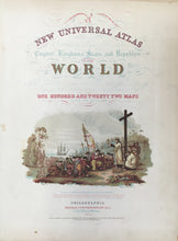 Load image into Gallery viewer, Wissler, James &quot;First Landing of Columbus in the New World.”  [Atlas Title Page]
