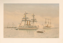 Load image into Gallery viewer, Cozzens, Fred. S. "The Atlanta, Dispatch, and Yorktown." Pl. 16