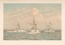 Load image into Gallery viewer, Cozzens, Fred. S. The Amphitrite, Puritan, Montgomery and Ericsson." pl. 21