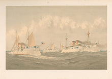 Load image into Gallery viewer, Cozzens, Fred. S. "The Raleigh, Castine and Maine." Pl. 22