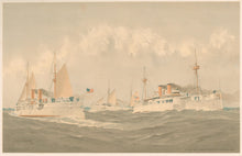 Load image into Gallery viewer, Cozzens, Fred. S. "The Raleigh, Castine and Maine." Pl. 22