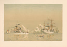 Load image into Gallery viewer, Cozzens, Fred. S. "The Miantonomoh and Newark." Pl. 5