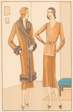 Load image into Gallery viewer, Patou, Jean “Ecaille.” No. 10-11.  From "Les Créations Parisiennes, La Mode est un Art"