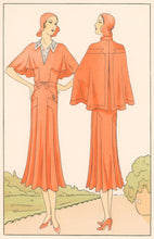 Load image into Gallery viewer, Martial & Armand “Poil de Carotte.” No. 131-132.  From "Les Créations Parisiennes, La Mode est un Art"