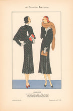 Load image into Gallery viewer, Madeleine “Up to date.” No. 139-140.  From "Les Créations Parisiennes, La Mode est un Art"