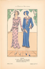 Load image into Gallery viewer, Redfern “Miami.” No. 196-197.  From "Les Créations Parisiennes, La Mode est un Art"