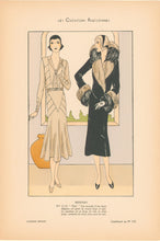 Load image into Gallery viewer, Redfern “Flirt.” No. 21-22. From "Les Créations Parisiennes, La Mode est un Art"