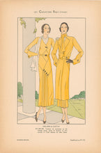 Load image into Gallery viewer, Philippe & Gaston “Costume de printemps …” No. 289-290.  From "Les Créations Parisiennes, La Mode est un Art"