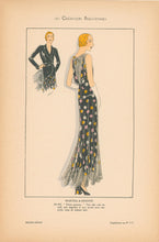 Load image into Gallery viewer, Martial & Armand “Fêtée partout.” No. 293.  From "Les Créations Parisiennes, La Mode est un Art"