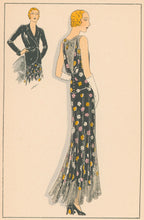 Load image into Gallery viewer, Martial & Armand “Fêtée partout.” No. 293.  From "Les Créations Parisiennes, La Mode est un Art"