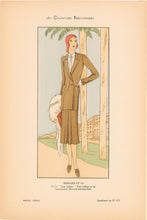 Load image into Gallery viewer, Bernard & Cie.  “Sans hésiter.” No. 31.  From "Les Créations Parisiennes, La Mode est un Art"