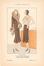 Load image into Gallery viewer, Rouff, Maggy "Maroussia." No. 520-521.  From "Les Créations Parisiennes, La Mode est un Art"