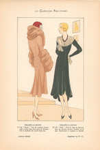 Load image into Gallery viewer, Philippe & Gaston "Patois" & "Dolly." No. 526-527.  From "Les Créations Parisiennes, La Mode est un Art"