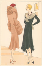 Load image into Gallery viewer, Philippe & Gaston "Patois" & "Dolly." No. 526-527.  From "Les Créations Parisiennes, La Mode est un Art"
