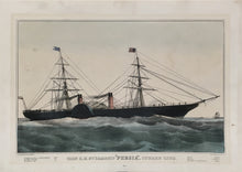 Load image into Gallery viewer, Currier, Nathaniel “Iron R.M. Steamship &#39;Persia&#39;-Cunard Line”
