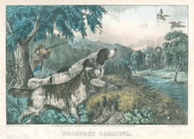 Load image into Gallery viewer, Currier & Ives  "Woodcock Shooting"