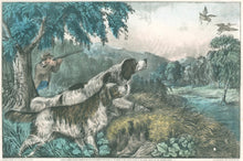 Load image into Gallery viewer, Currier & Ives  "Woodcock Shooting"